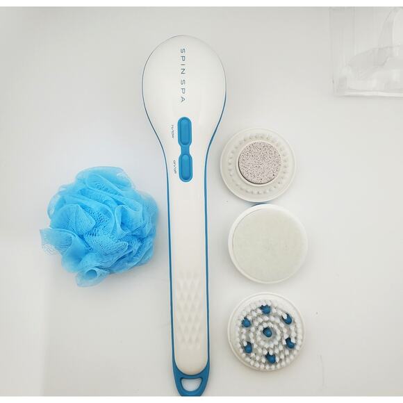 Spin Spa Body Brush With 5 Attachments ~ “As Seen On TV” New Unused - Picture 11 of 16